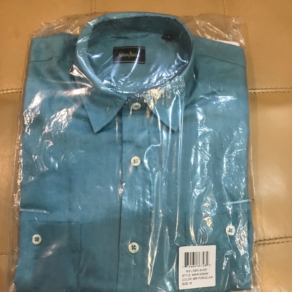 Neiman Marcus Linen Shirt